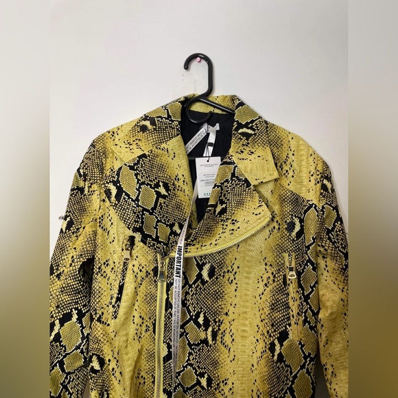 Mistress, rocks, snake, Print Oversized Biker Jacket size xs - Picture 10 of 12